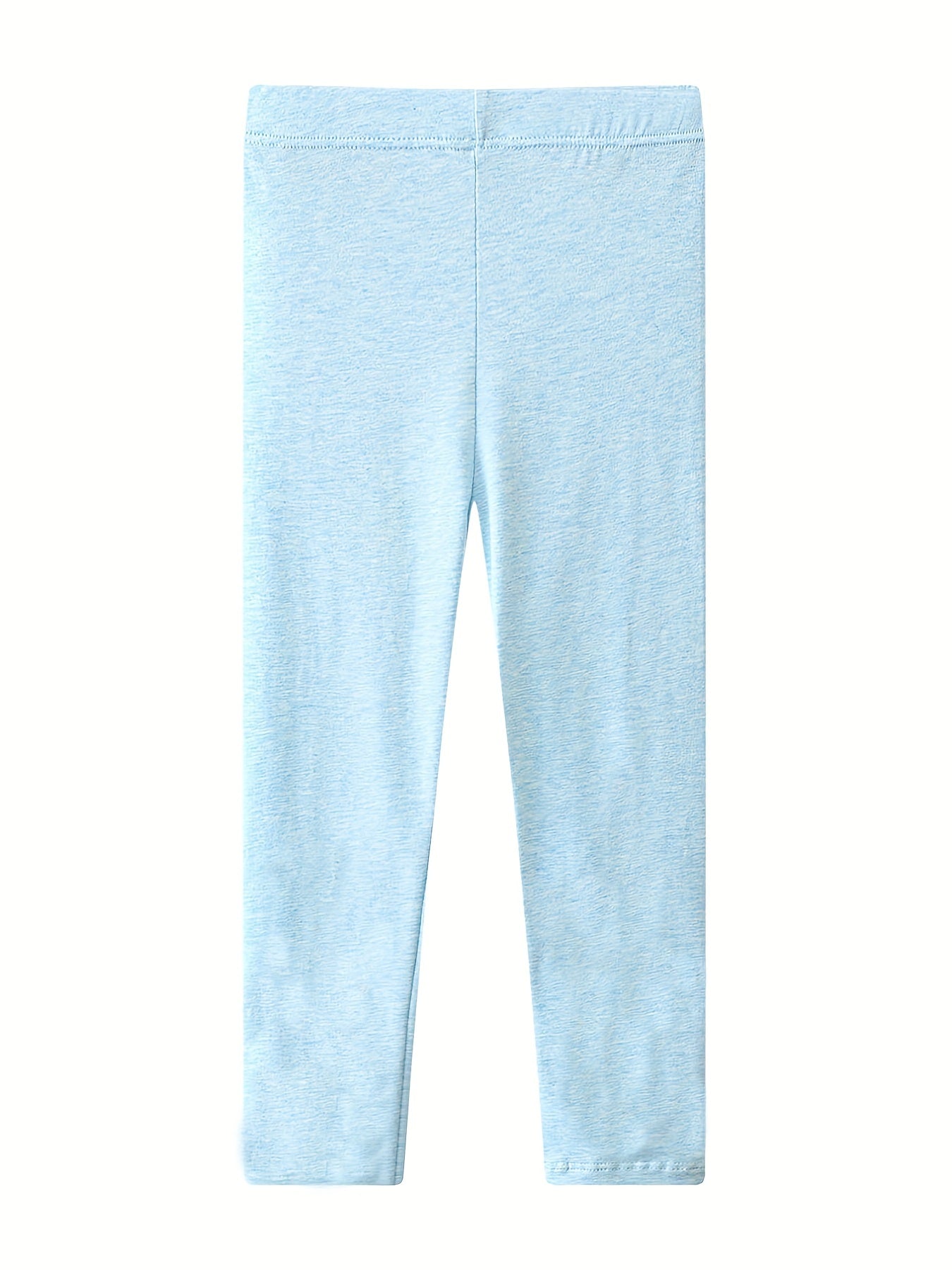 Girls Knitted Flower Leggings Soft Cotton Spring Autumn Trousers