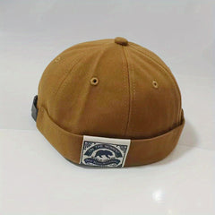 Melon Leather Hat Men's And Women's Hip hop Landlord Hat