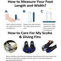 Thermoplastic Rubber Swimming Fins for Water Sports