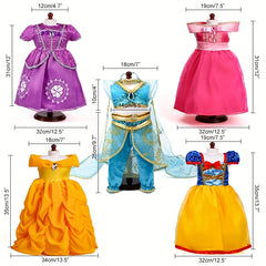 18 Inch Girl Doll Clothes Princess Dress 5pcs Gift Boxed