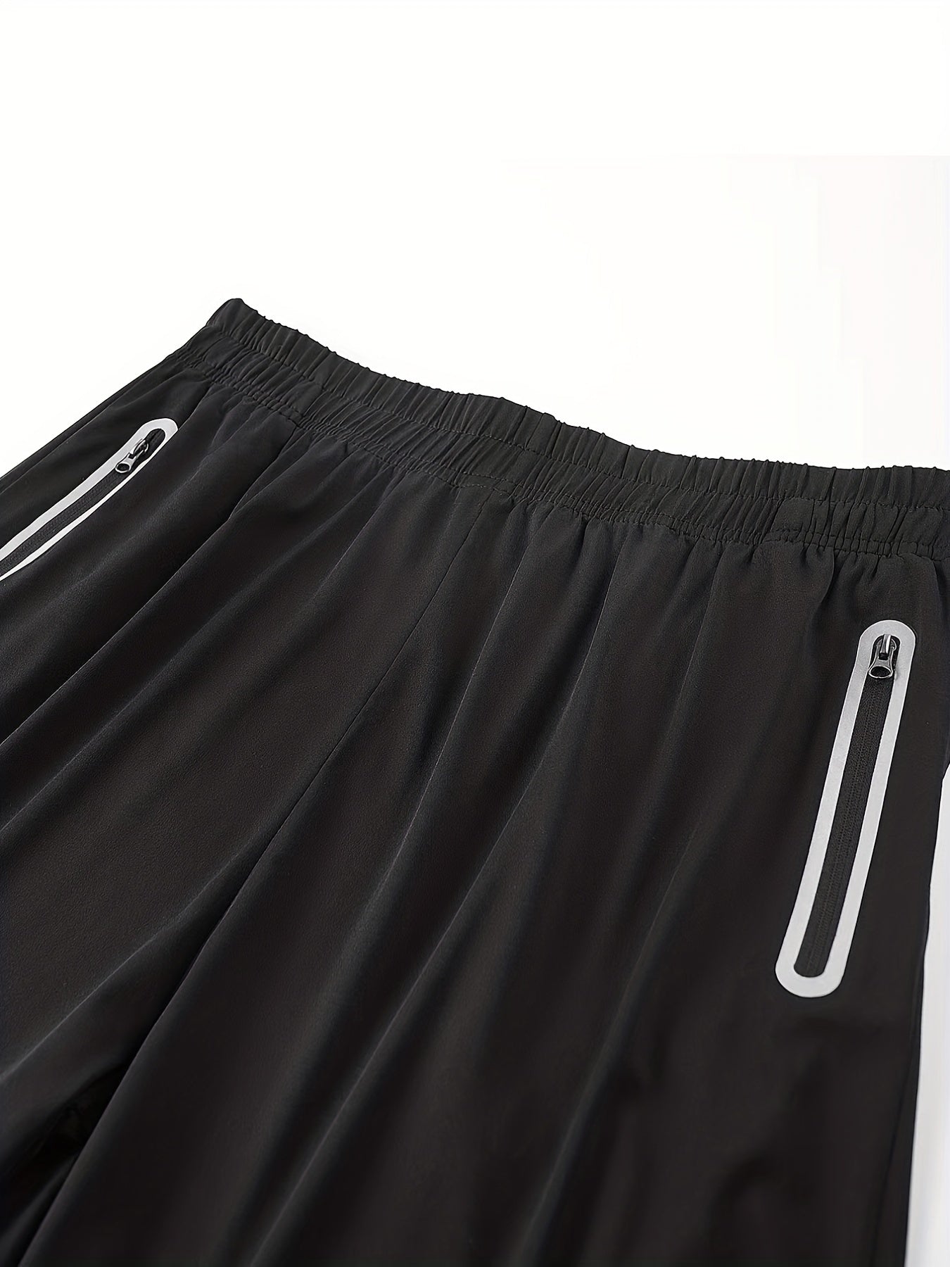 Men's Side Zip Pockets Running Shorts