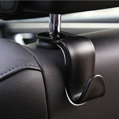 2pcs Car Seat Back Hook Hidden Hook Car Hanging Item Hook Headrest Seat Back