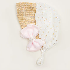 1pc Baby Lace Breathable Sun Hat Summer Thin Sweet And Princess Hat