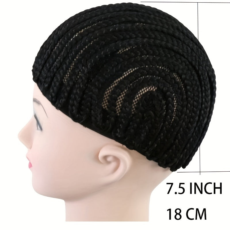 Mesh Cap Braid Wig Net Cap Elastic Comfortable Men's Costume Props