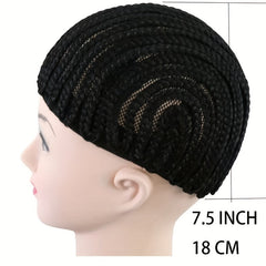 Mesh Cap Braid Wig Net Cap Elastic Comfortable Men's Costume Props