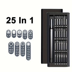 Mr Tools 25 63 In 1 Precision Screwdriver Set Magnetic Screw Driver Kit Bits Rep