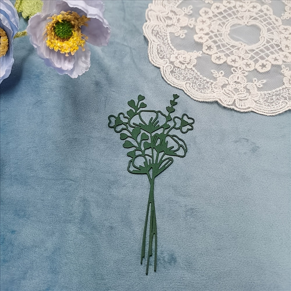 Elegant Flower Bouquet Metal Cutting Dies