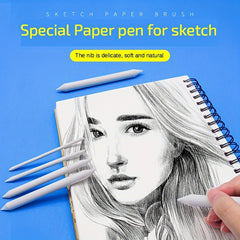 6pcs Blending Smudge Stump Stick Charcoal Sketching Tool
