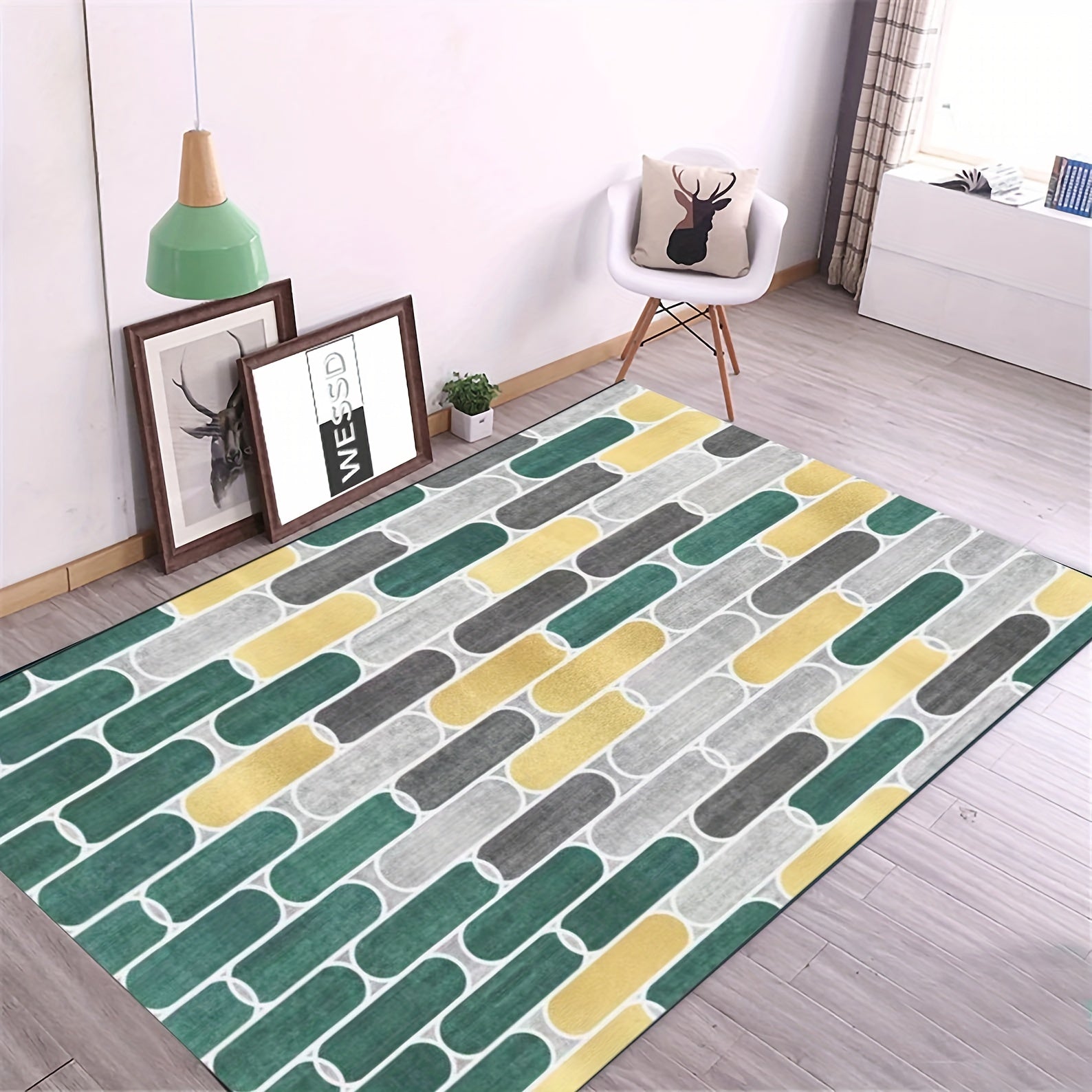 Nordic Style Area Rug Floor Mat for Living Room Bedroom Decor