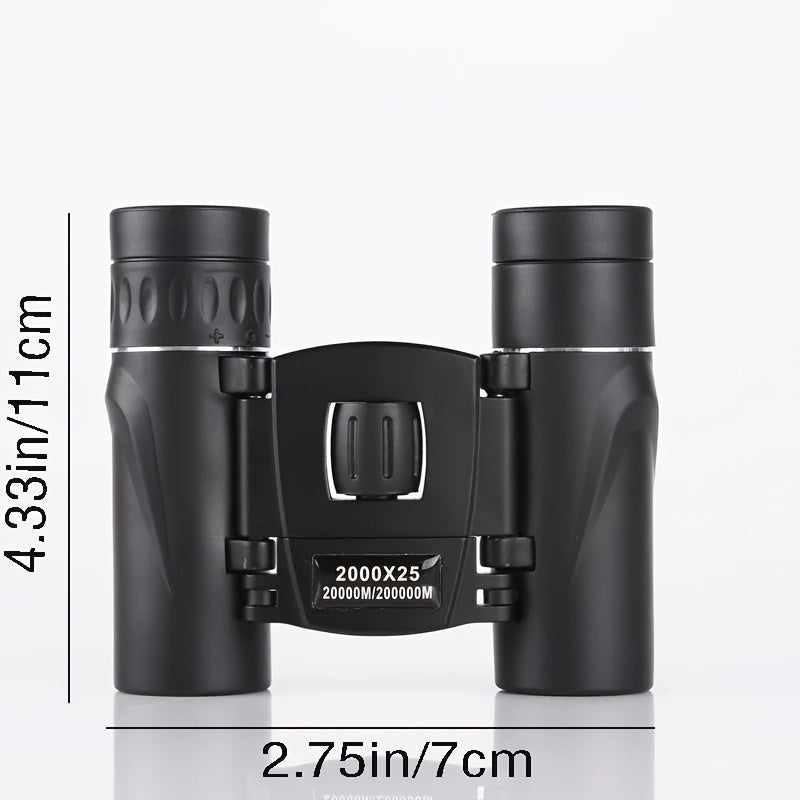 Portable HD Binoculars Long Range for Camping & Travel