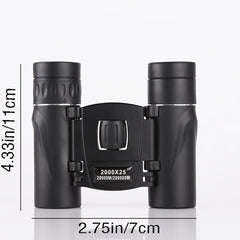 Portable HD Binoculars Long Range for Camping & Travel