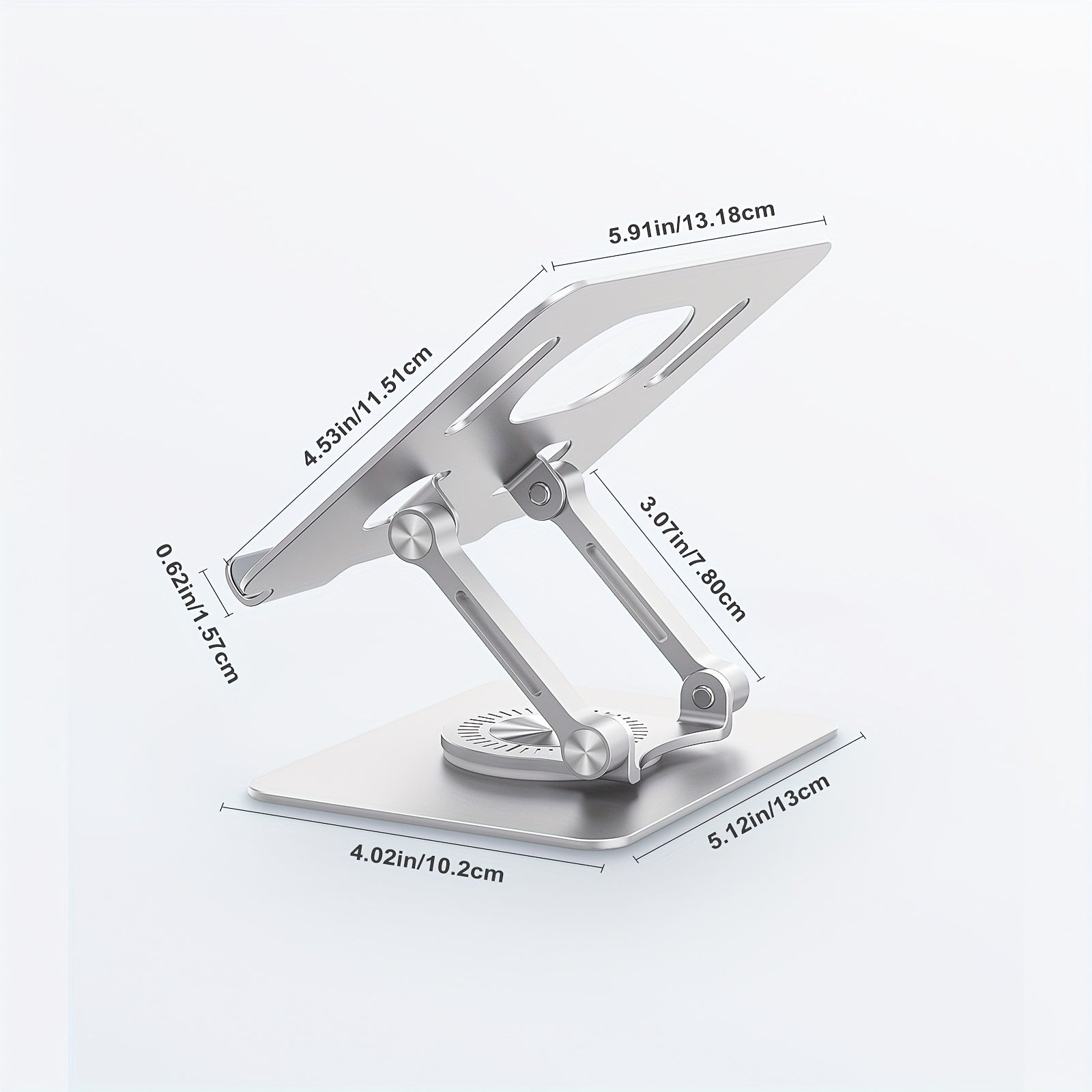 KEXIN Aluminum Tablet Stand 360 Degree Swivel Base Universal Compatibility