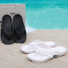 JIAGEYA Men's Flip Flops Lightweight Non Slip Thong Sandals