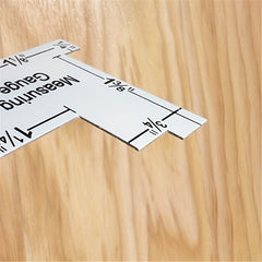 1pc Multilateral Aluminum Ruler Metal Patchwork Clothing Tailor Ruler