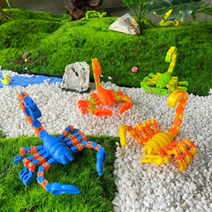 DIY Mechanical Scorpion - Customizable Insect Toy for Kids