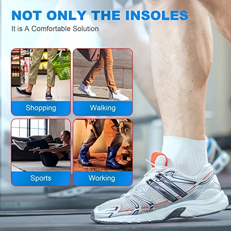 Plantar Fasciitis Arch Support Insoles - Relieve Arch Pain & Shock