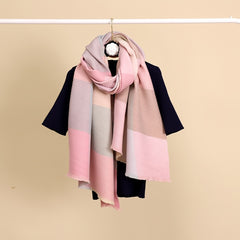 Plaid Print Scarf Shawl for Women