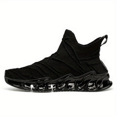 Men's Slip on Blade Sneakers Lightweight Breathable Athletic Shoes