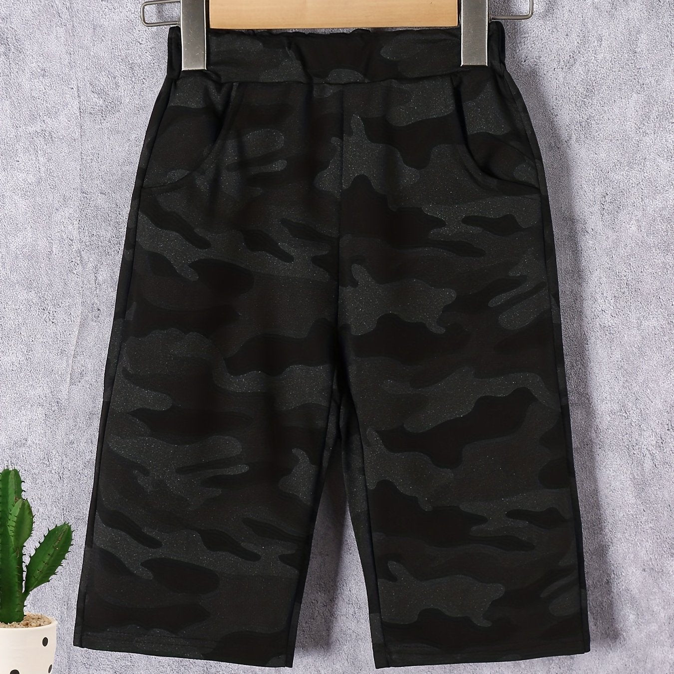 Boys Camo Shorts Summer Kid's Trousers