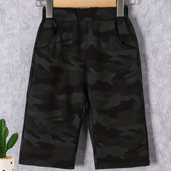 Boys Camo Shorts Summer Kid's Trousers