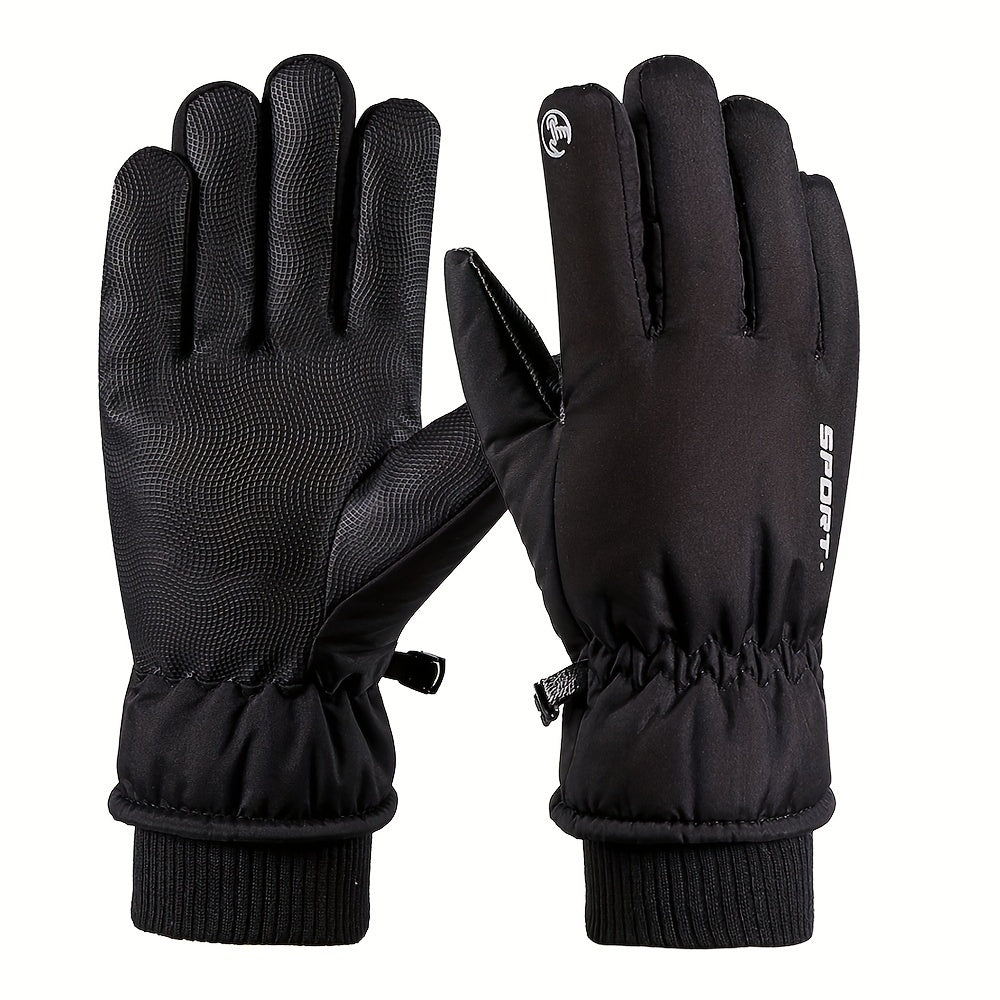 Warm Touch Screen Skiing Gloves for Skiing and Hiking