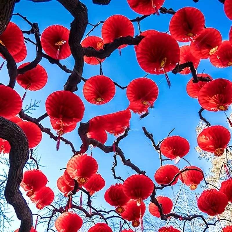 Hot Spring Lantern Red Lantern Decoration Year Paper Lantern Dress Up