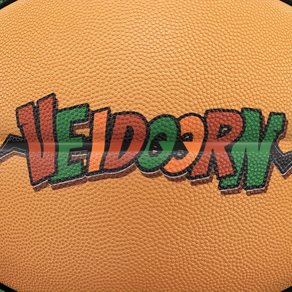 Veidoorn Size 7 Rubber Basketball for Indoor Outdoor Play