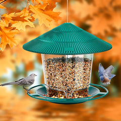 Squirrel-Proof Hanging Wild Bird Feeder for Outdoor Garden Decor