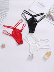 3 Pack Plus Size Sexy Briefs Set Women's Plus