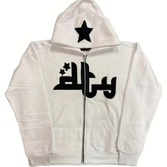 Zip Up Hoodie Long Sleeve Sweatshirt