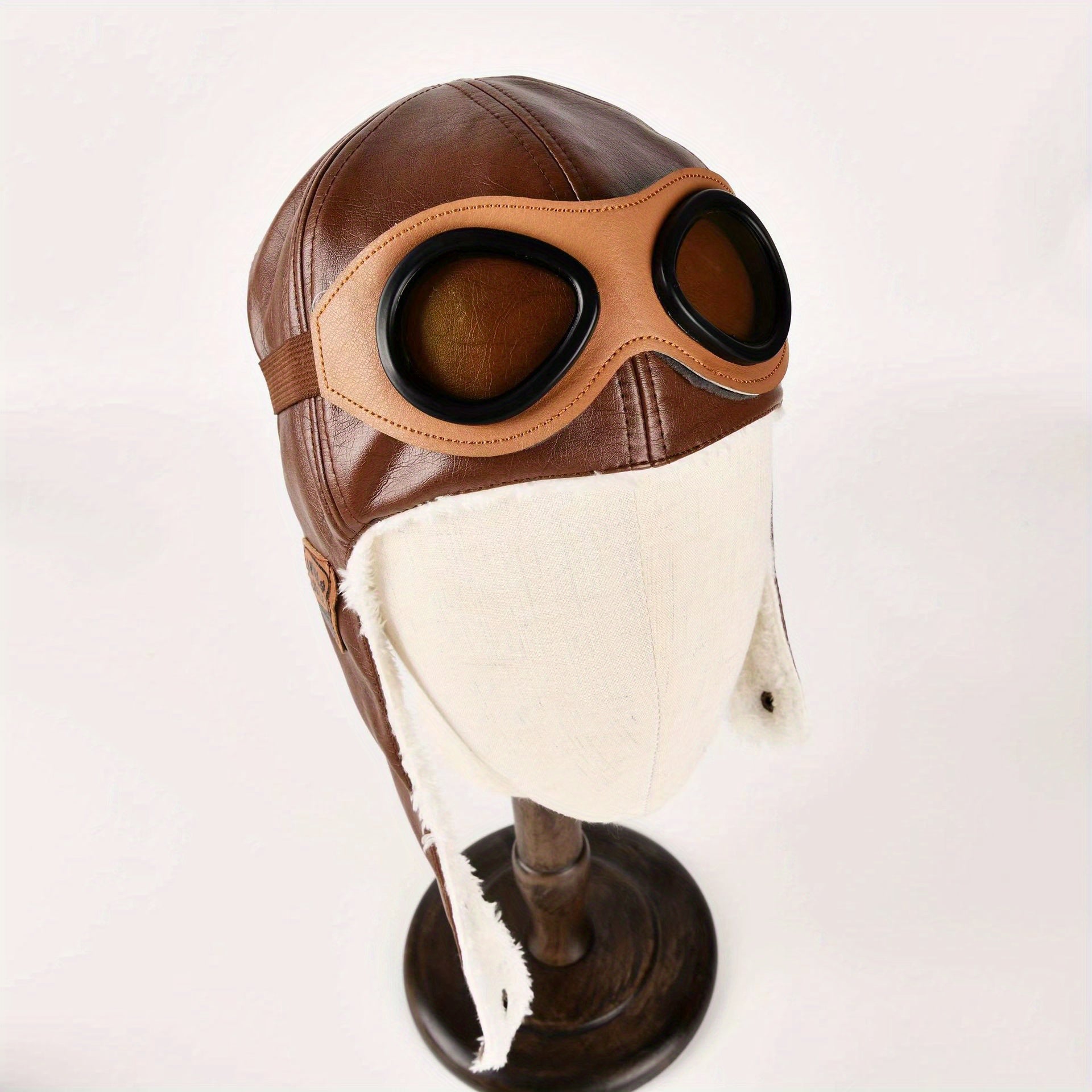 PU Child Pilot Hat For Boys 2-8 Years Old