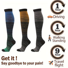 Unisex Compression Socks for Running Fitness Medical Nursing Hiking