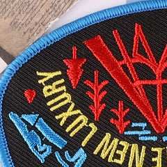 2pcs Teen Embroidery DIY Patches - Clothes Backpack Hat Party Gift