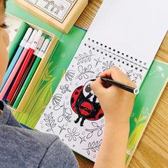 Backyard Bugs Colouring Set for Kids