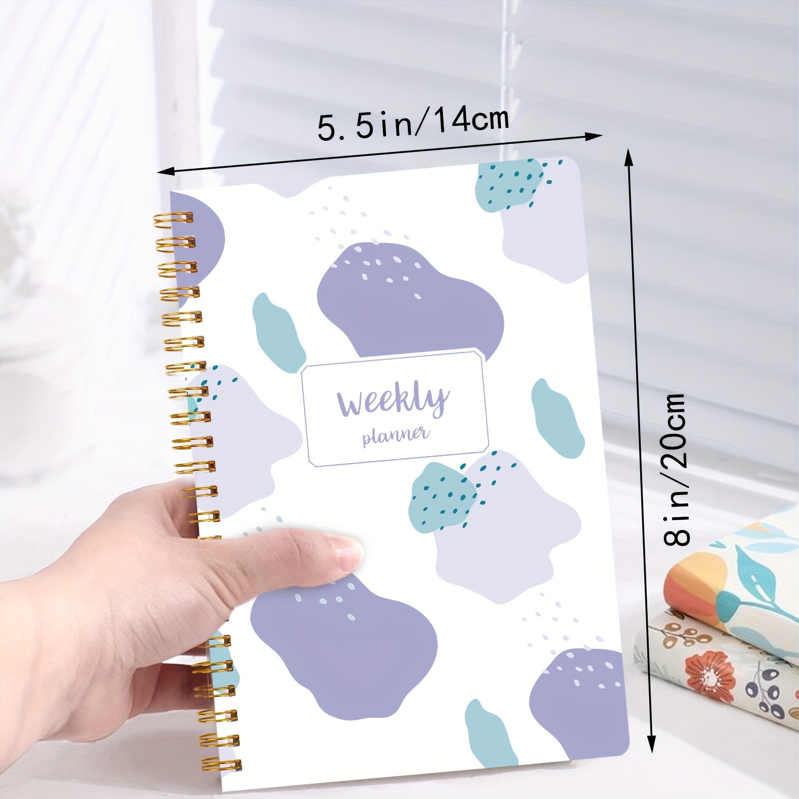 Weekly Planner Notebook: Daily Schedule Journal with Habit Tracker, To Do List