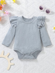 Autumn Baby Triangle Romper Cotton Onesie