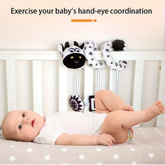 Newborn Soothing Baby Toys Rattle Bed Bell Early Education