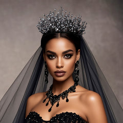 Vintage Crown Wedding Tiara for Bridal Party HP848