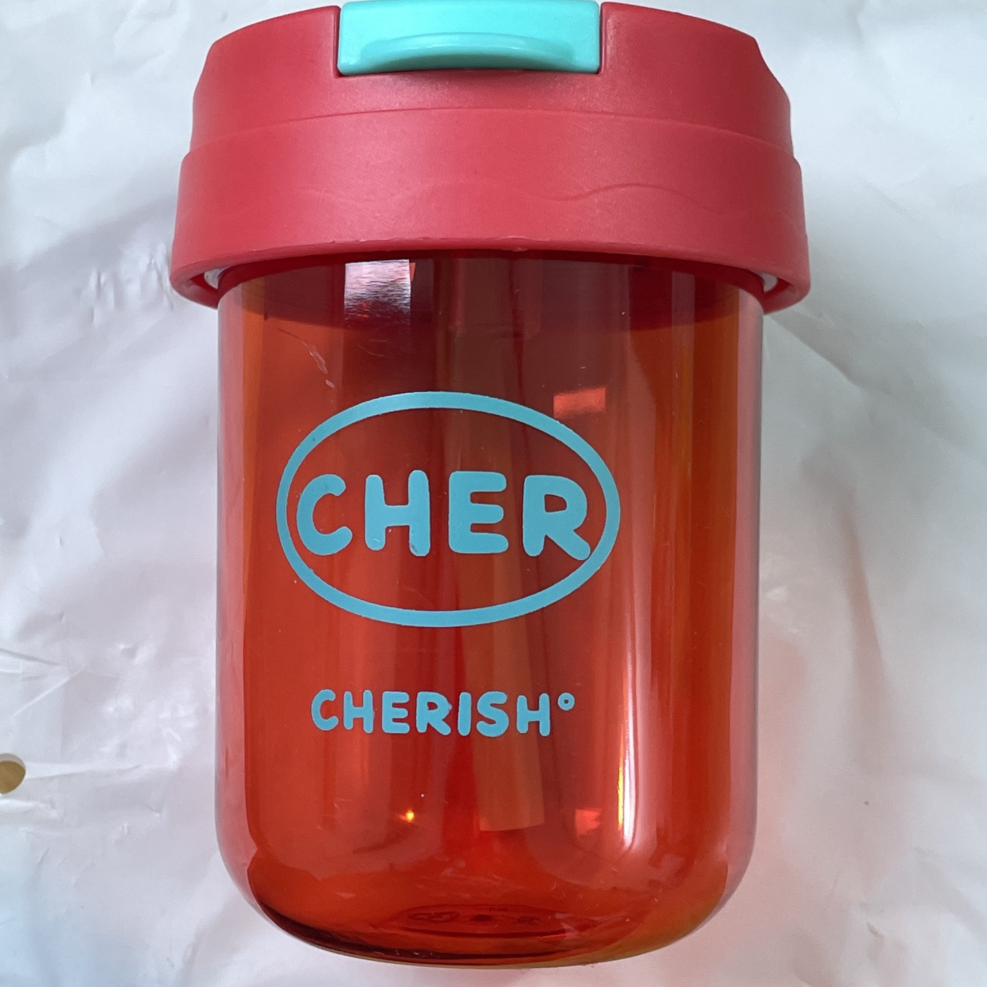 Mini Portable Coffee Cup & Plastic Straw Sports Water Bottle Ideal Gift