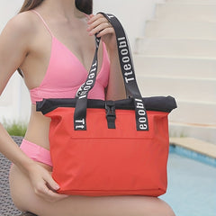 Waterproof Beach Bag for Swimming Travel Fitness Sports Anti Splash Tote