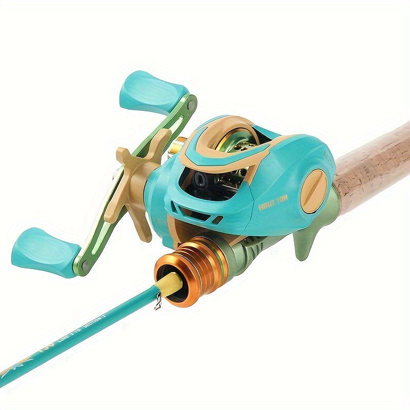 Stainless Steel Baitcasting Reel 8kg Max Drag Fishing Reel