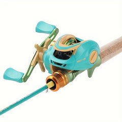 Stainless Steel Baitcasting Reel 8kg Max Drag Fishing Reel