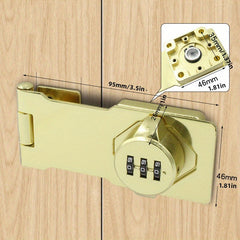 Punch Cabinet Door Lock Shoe Cabinet Drawer Latch Wardrobe Anti Theft Lock