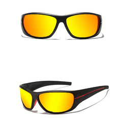 PASSONG Men's TR90 Anti reflective Lens Sunglasses