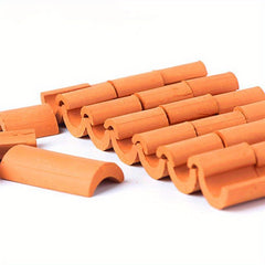 60pcs Clay Roof Tiles 120pcs Assorted Styles DIY Fairy Gardens & Crafts