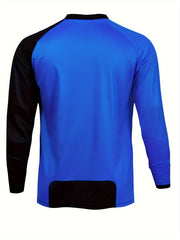 Men's Block Long Sleeve Sun Protection T shirt Quick Dry Tops