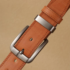 Men's Casual Buckle Belt for Denim Pants Jeans