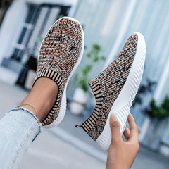 Women's Knit Sock Shoes Slip On Low Top Sports Shoes
