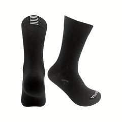 Unisex Mid Calf Sports Socks For Cycling