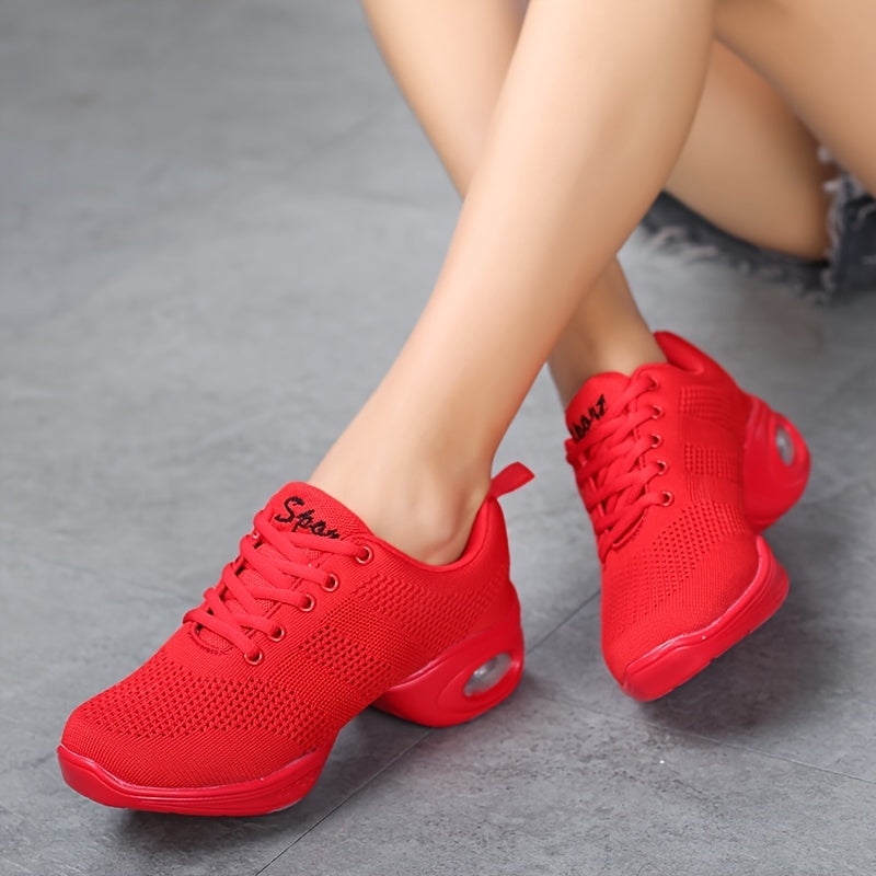 Jazz Dance Shoes Women Split Sole Sneakers Arch Support